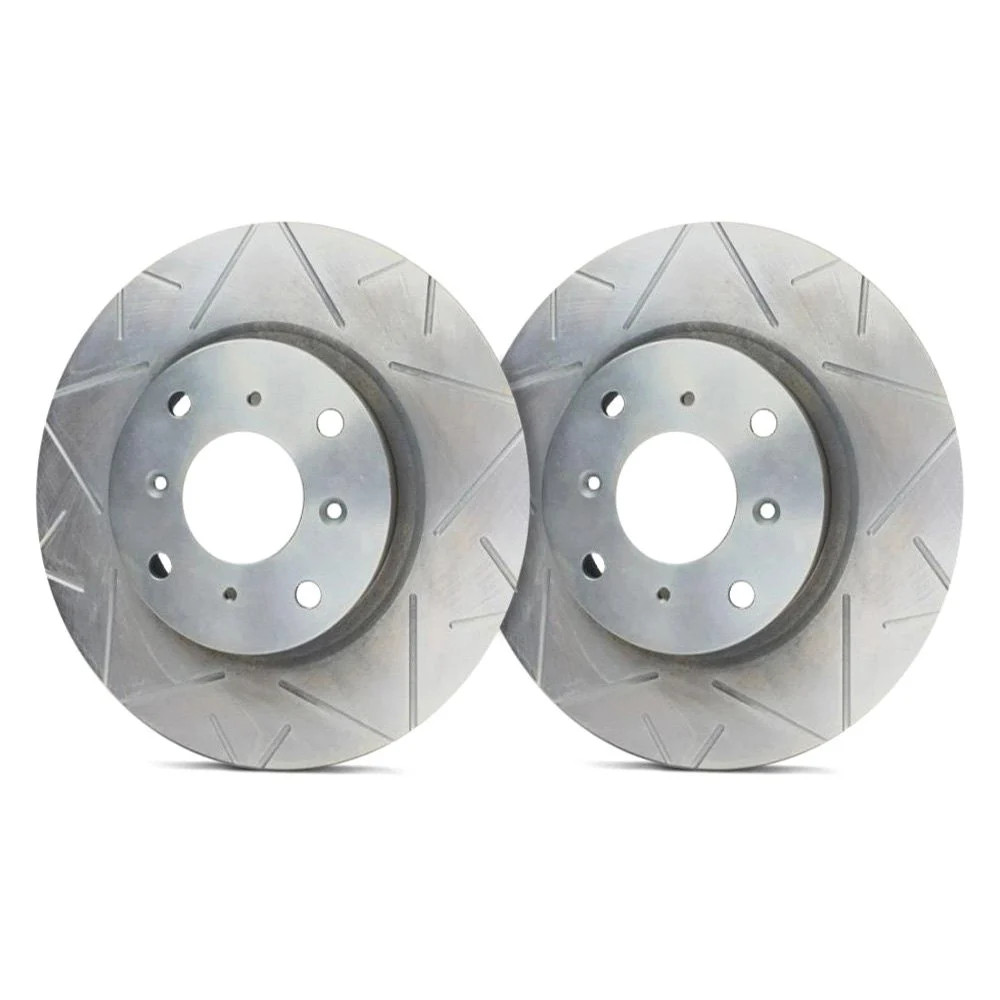For Ford Expedition 97-16 SP Performance Peak Slotted 1-Piece Front Brake Rotors