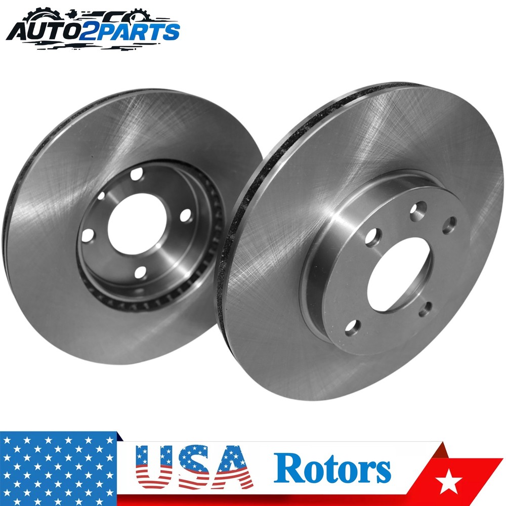 Front Brake Rotors Set For 2016-2021 Chevrolet Spark 2016 – 2017 Spark Classic
