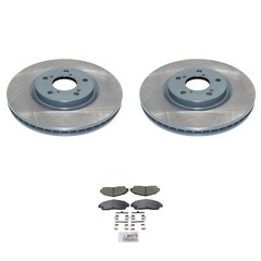 DuraGo Front Rotors Bosch QuietCast Ceramic Disc Brake Pad Kit For MDX Pilot ZDX