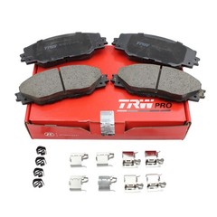 DuraGo Front Rear Disc Brake Rotors TRW Ceramic Pads Kit for RAV4 L4 V6 09-18