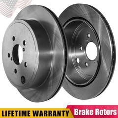 259mm Rear Left & Right Disc Brake Rotors for Mini Cooper 2014-2019 1.5L 5 Lug