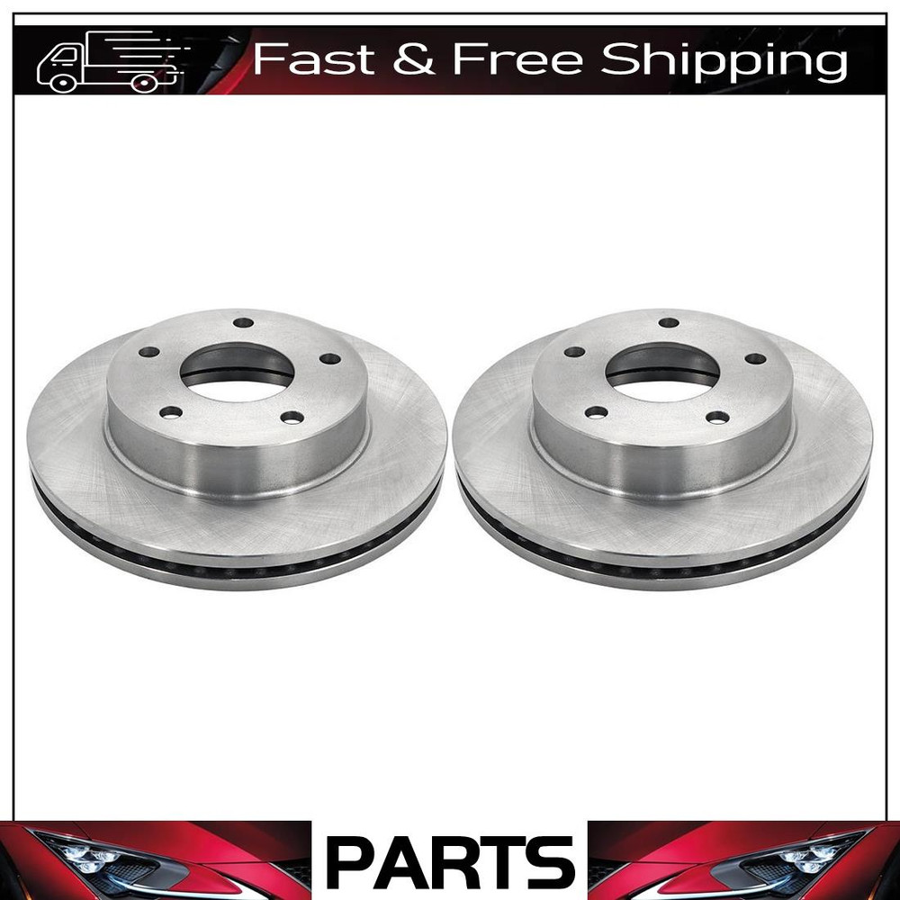 For Chevy Camaro 1982-1988 2X DuraGo Rear Disc Brake Rotor