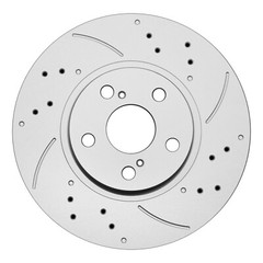 For 2005-2010 Scion TC Front Drilled Slotted Rotors Brake Pads Kit 275mm