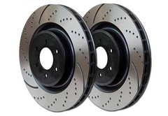EBC GD7023 GD Sport Dimple Drilled & Slotted Brake Rotors – Rear Set