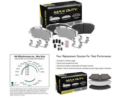 Heavy-Duty Off-Road Disc Brake Rotors Pads for Ford Expedition 2018 2020 2021