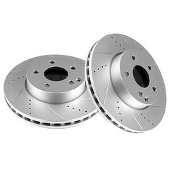 2pcs Front Brake Discs Rotors For 2012-2015 Mercedes-Benz SLK250 1.8L 1796CC l4