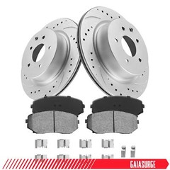12.6in Front Brake Rotors + Pads Kits fits MAZDA CX-9 2007-2012 2013 2014 2015