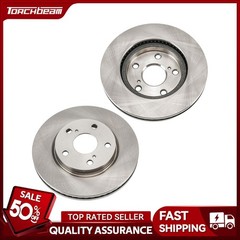 Set of 2 Front Brake Rotors for 2009-2012 Toyota RAV4 2.5L 2015-2018 4351242040