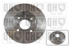 2x Brake Discs Pair Solid fits FORD COURIER 1.8D Front 91 to 96 240mm Set QH New
