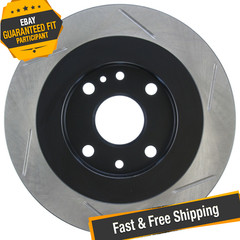 StopTech Sport Slotted 1-Piece Rear Brake Rotor for 94-02 Mazda Miata