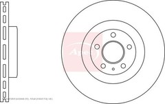 2x APEC Front Brake Discs For AUDI A5 Sportback (F5A, F5 170kW/231HP/2967cc