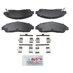 DuraGo Front Rotors Bosch QuietCast Ceramic Disc Brake Pad Kit For MDX Pilot ZDX