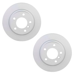 Pagid Pair Set of 2 Rear Coated 280mm Solid Brake Disc Rotors For Mini R60 R61