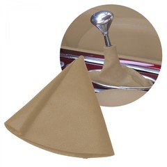 Tan Vertical Shifter or Emergency Brake Boot – Heavy-Duty Naugahyde – Hot Rod