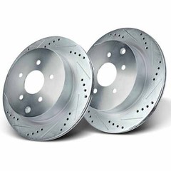 2x 307.7MM Rear Drilled Brake Rotors for Nissan Murano Quest INFINITI QX60 QX70