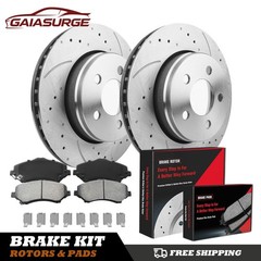 For 2007 -2012 Dodge Nitro Jeep Liberty 302mm Front Disc Rotors Brake Pads Kit
