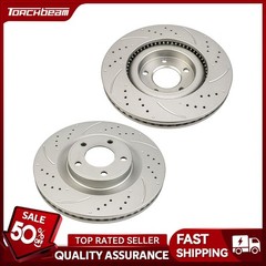 Front Brake Disc Rotors Kit Fits All 2007-2014 Ford Edge 2010-2015 Lincoln MKX