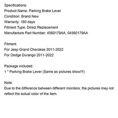 Parking Brake Lever 04560179AA Fit Jeep Grand Cherokee 11 -22 Fit Dodge Durango