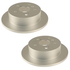 Bosch Set of 2 Rear 268mm Disc Brake Rotors For ES300 ES330 Avalon Camry Solara