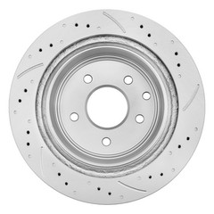 REAR Drilled Brake Rotors Ceramic Brake Pads for Nissan 350Z Rogue Infiniti G35