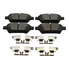 DuraGo Rear Rotors Bosch QuietCast Ceramic Disc Brake Pad Kit For 6 Fusion Milan