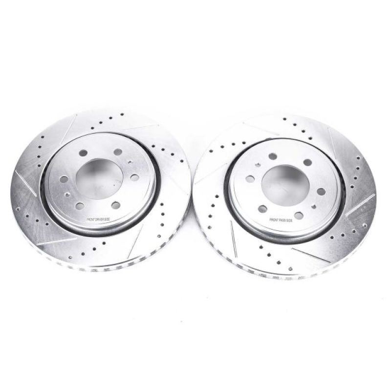 PowerStop Evolution Drilled & Slotted Front Rotors for Ford F-150 (2011-2013) –