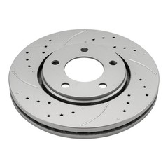 Front Vented Brake Rotors for Dodge Grand Caravan and Town & Country 3.3L 53004