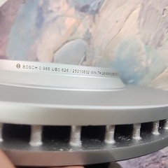 Bosch QuietCast 0986UB0626 Brake Rotor Fits Impala Lucerne Front Disc 25010632