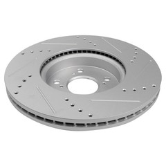 TRQ Front & Rear Posi Ceramic Brake Pad & Performance Rotor Kit for Honda CRV