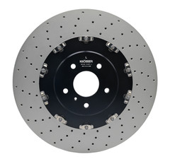 For Nissan GT-R Two-Piece Drilled Floating Performance Front Disc Brake Rotor