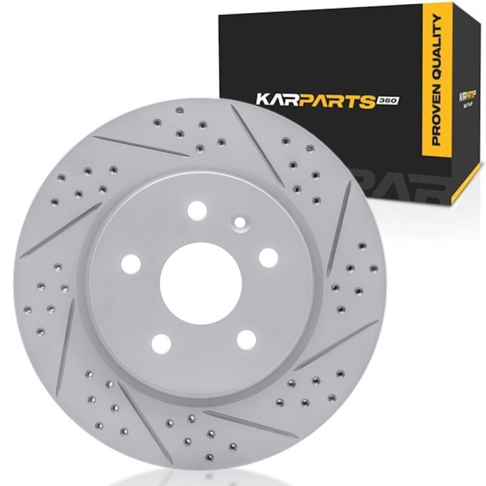For Buick Allure 2010 Brake Rotor Set | Drilled And Slotted