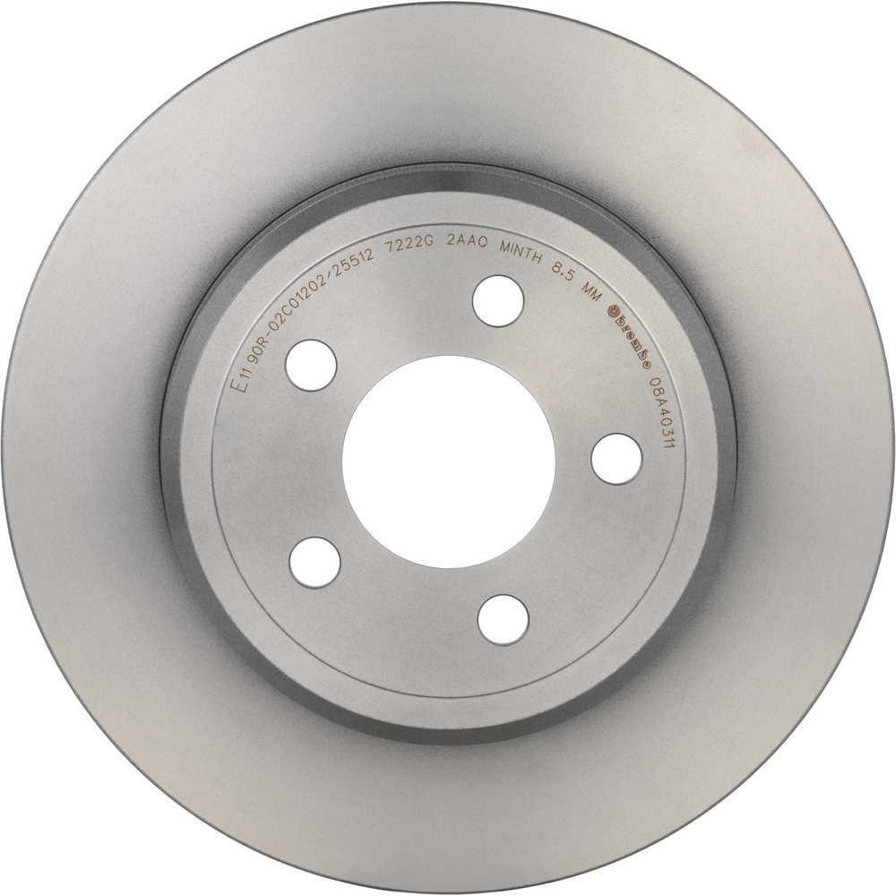 Disc Brake Rotor-Premium UV Coated OE Equivalent Rotor Brembo 08.A403.11