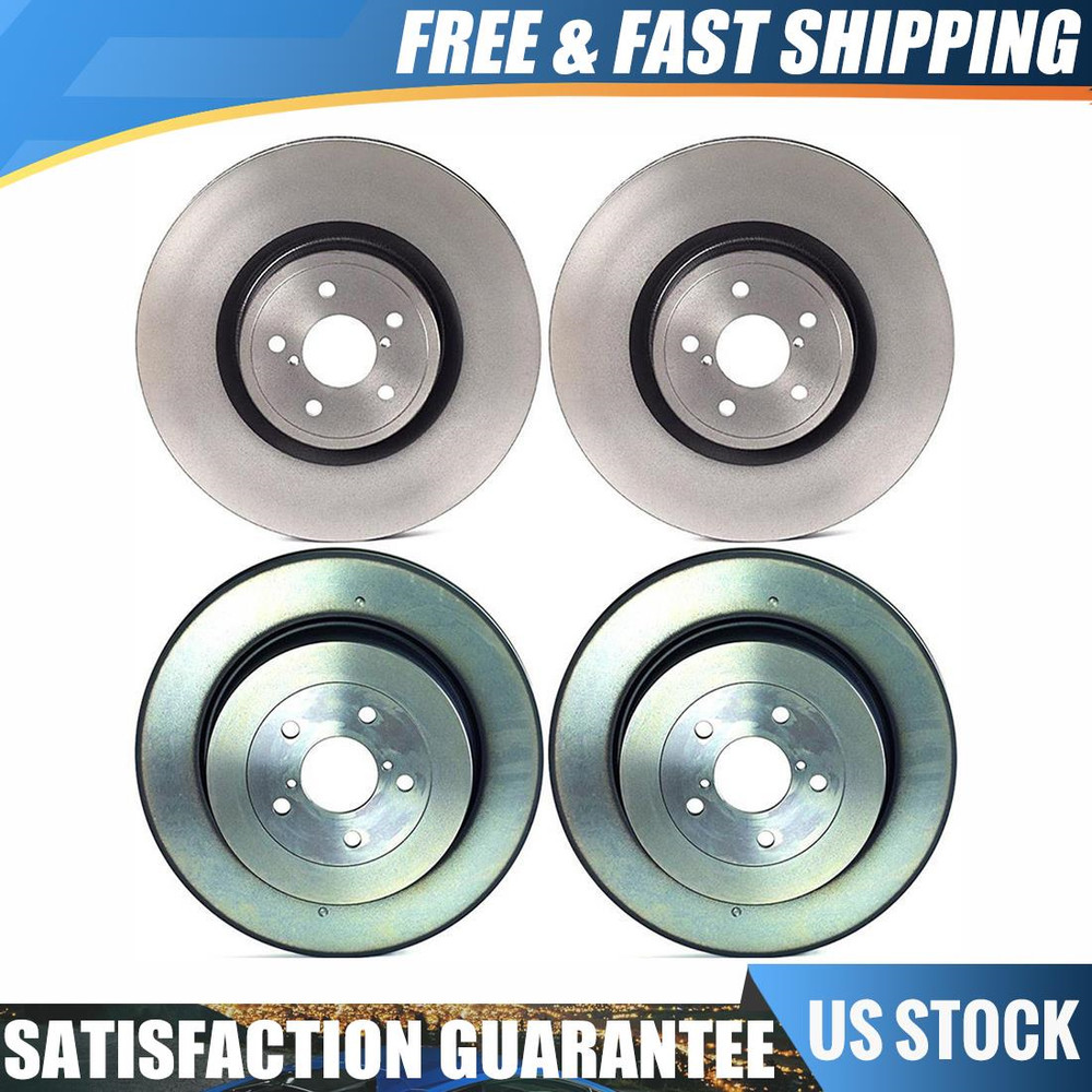 Brembo 4 Front Rear Disc Brake Rotor Fits 2004 Subaru Impreza