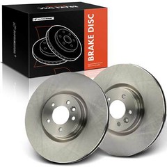 2pcs Disc Brake Rotors Front for Land Rover Range Rover 13-17 Range Rover Sport