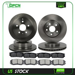 For 2010 – 2017 CHEVROLET EQUINOX Front And Rear Brake Rotors Discs Brake Pads