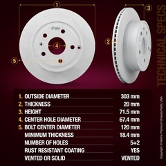 Front & Rear Rotor + Ceramic Disc Brake Pad Kit for 10-17 Chevrolet Equinox