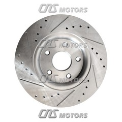 12.91″ Rear Drilled Brake Rotors For Chrysler Town & Country Pacifica Voyager