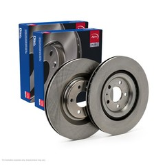 2x APEC Rear Brake Discs For AUDI Q7 (4MB, 4MG, 4MQ) 3.0 183kW/249HP/2967cc