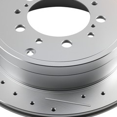 13.58in Rear L&R Brake Rotors Kit for Lexus LX570/Toyota Land Cruiser 2008-2021