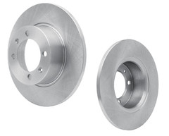 BREMBO Brake Rotor set Fit Volvo DL FRONT 1976-1987 SOLID Rotor MADE in ITALY