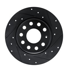 Dynamite Friction Rear Passenger Side Disc Brake Rotor for +More (633-74059R)