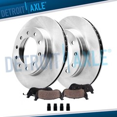 280mm Front Disc Rotors + Ceramic Brake Pads for 2011 – 2013 VW Volkswagen Jetta