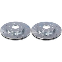 Power Stop for 19-20 Chevrolet Silverado 1500 Front Evolution Drilled & Slotted