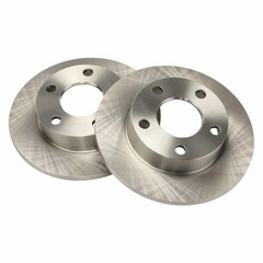 Brake Discs 2-Wheel Set Rear AWD for VW Volkswagen Passat Audi A4 Quattro 96-01