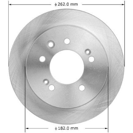 Bendix PRT5976 Brake Rotor