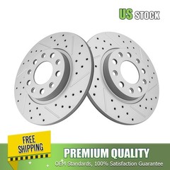 10.95″ Rear Drilled Disc Brake Rotors for Chrysler 200 Jeep Cherokee