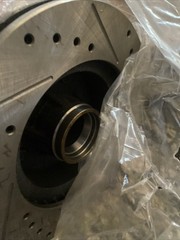 Disc Brake Rotor-Front LEFT Drilled and Slotted Power Stop AR8200XL Driver Side