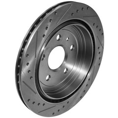 2pcs Rear Drilled Brake Rotors for Chevrolet Camaro 10-15 Cadillac CTS 2008-2019