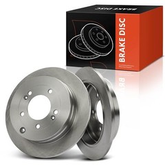 2Pcs Rear Left & Right Disc Brake Rotors for Hyundai Azera 2006-2009 Kia Amanti