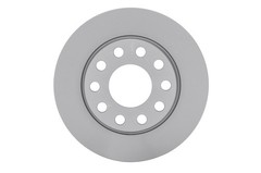 2x Brake Discs Pair Solid fits SEAT EXEO 3R 1.8 Rear 08 to 13 255mm Set Bosch